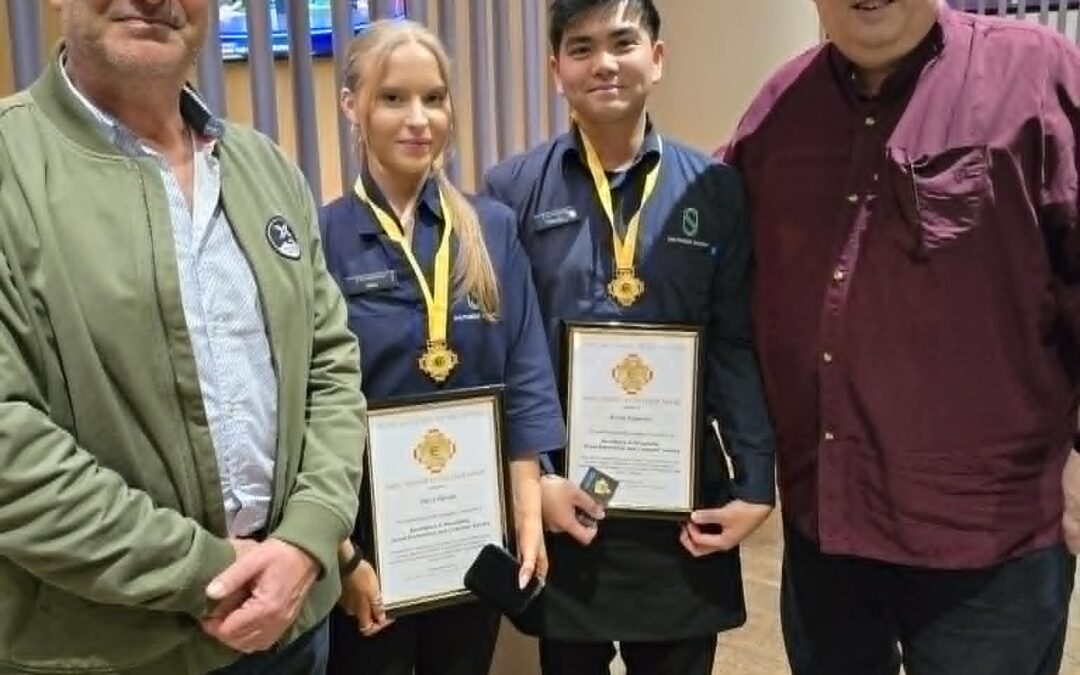Historic WAMC Service Excellence Awards Presented at Club Officer